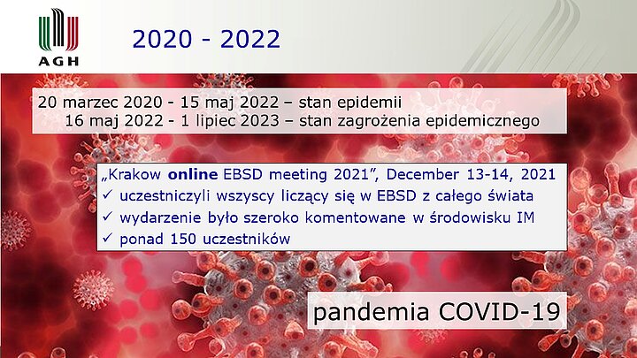 slajd prezentacji podsumowującej 10 lat działalności ACMiN